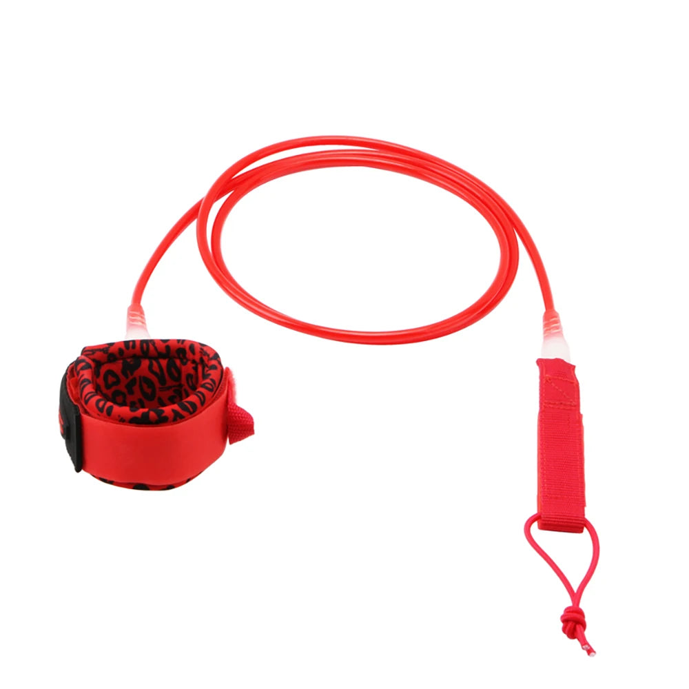 Surf Leash 7mm Thick 6ft/8ft Straight Surfboard Leash SUP Leg Rope 7mm Thick TPU Cord Sup Leash