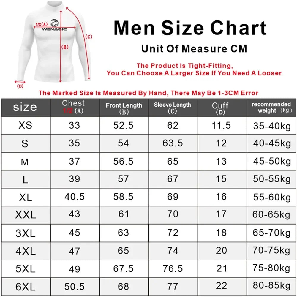 New Rashguards Surfing Men's Long Sleeve Shirts Uv Protection Surfing Clothing Rash Guard Swimwear Surfer Diving Shirts Swimsuit