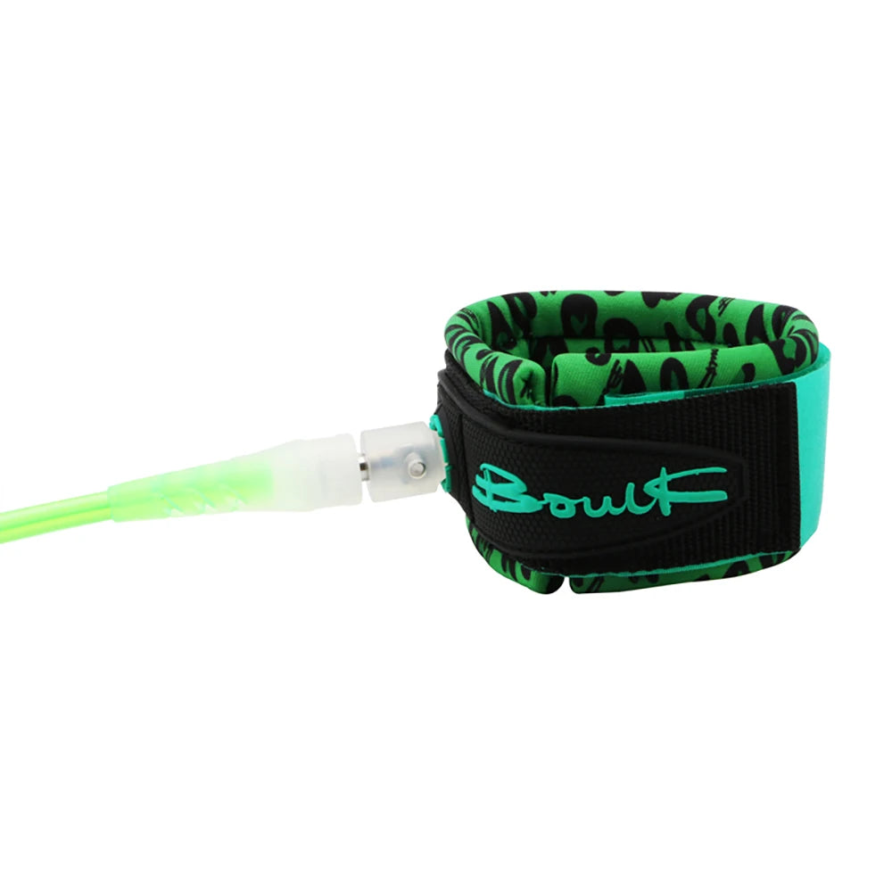 Surf Leash 7mm Thick 6ft/8ft Straight Surfboard Leash SUP Leg Rope 7mm Thick TPU Cord Sup Leash