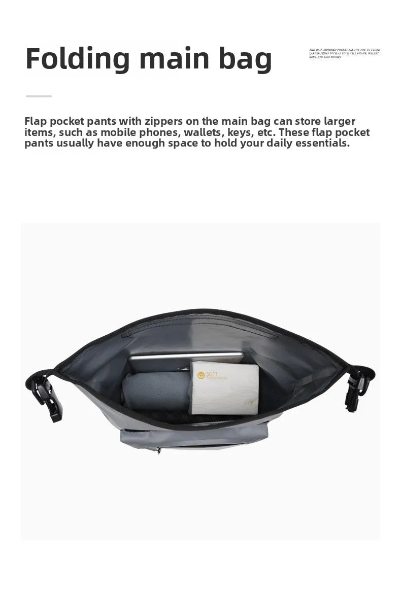 Waterproof Dry Bag For Kayak Swimming Trekking Boating Floating PVC Hiking Bags Mobile Phone Pouch Rafting Storage Shouler Bag
