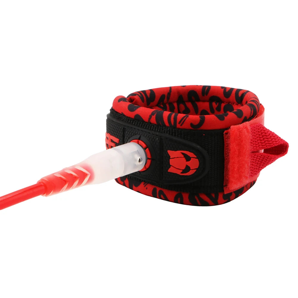 Surf Leash 7mm Thick 6ft/8ft Straight Surfboard Leash SUP Leg Rope 7mm Thick TPU Cord Sup Leash