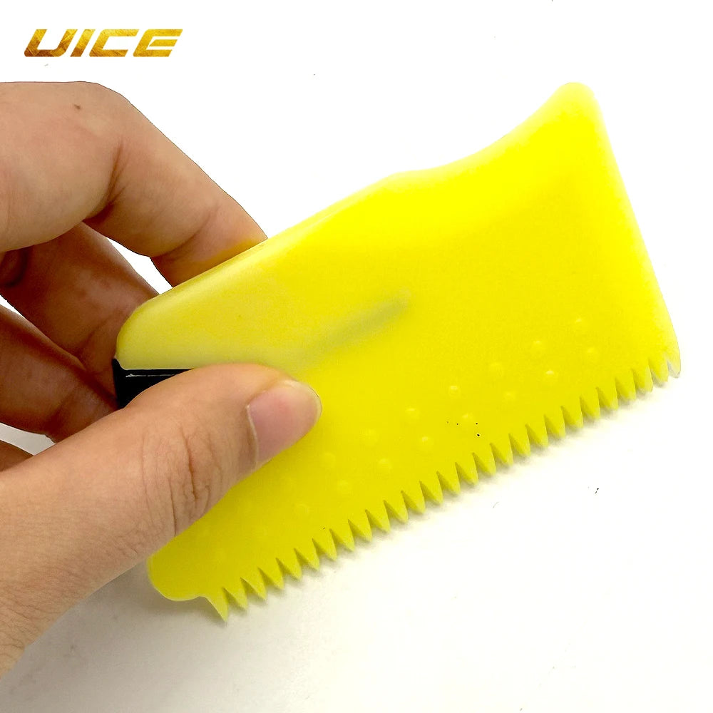 UICE Wax Comb Widen Surfboard SUP Wax Remove Comb With 316L Stainless Steel Fin Key For Water Sports Surf Surfing Accessories