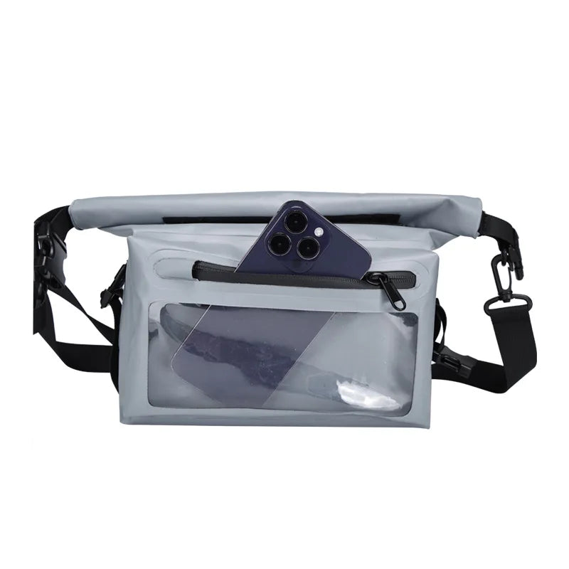 Waterproof Dry Bag For Kayak Swimming Trekking Boating Floating PVC Hiking Bags Mobile Phone Pouch Rafting Storage Shouler Bag